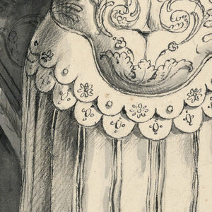 Drawing, Trophy with Weapons, 1830–1850