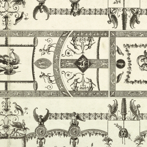 Print, Ceiling Design, 19th century