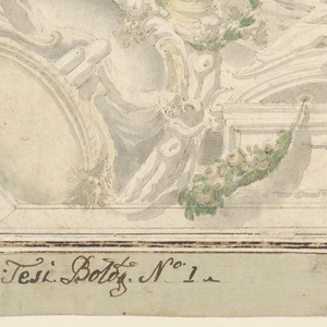 Drawing, Project for a Ceiling, ca. 1760