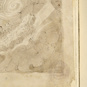 Drawing, Design for a Ceiling, 1700–1750