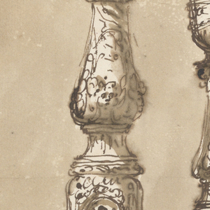 Drawing, Six chalices