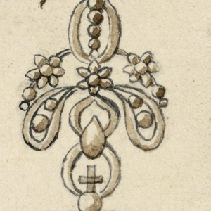 Drawing, Design for a Badge of a Medal, ca. 1820