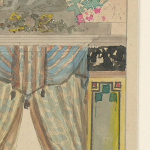 Drawing, Painted Wall Decoration