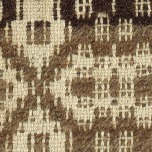 Coverlet Fragment (USA), 18th–19th century