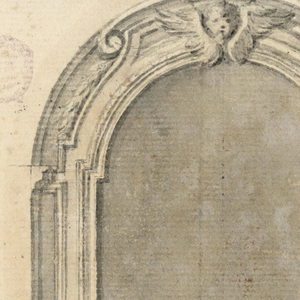 Drawing, The elevation of an altar, 1760–1790