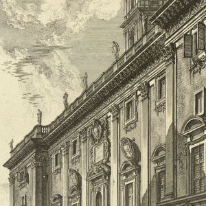 Print, Piazza del Campidoglio, 1774 (printed date)