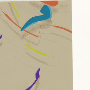 Drawing, Textile Design: U.F.O. Series I, 1024, 1980