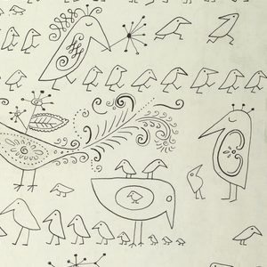 Drawing, Aviary