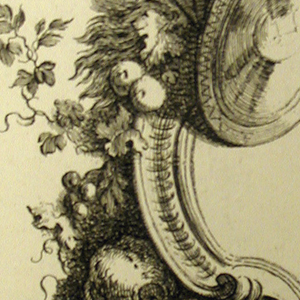 Print, Design for a Cartouche Representing the Continent of Asia, 1740