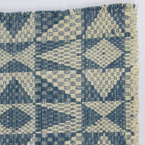 Coverlet Fragment (USA), early 19th century