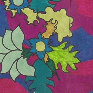 Drawing, Textile Design, 1968–70