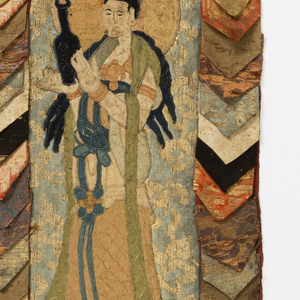 Temple Hanging (China), 13th century (bodhisattva), 18th–19th century (hanging)