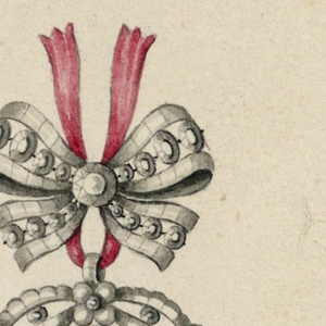 Drawing, Design for a Pendant, 1785–90