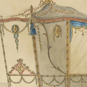 Drawing, Project for a Sedan Chair, 1770–75