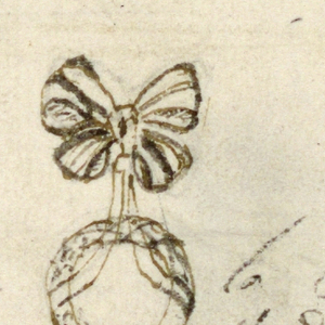 Drawing, Design for a papal ordre del moreto, ca. 1820