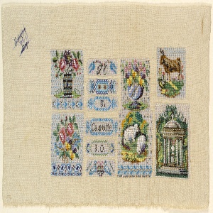 Sampler (Mexico), 19th century