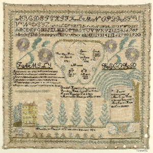 Sampler (USA), 1824