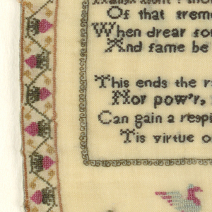 Sampler (Scotland), 1825