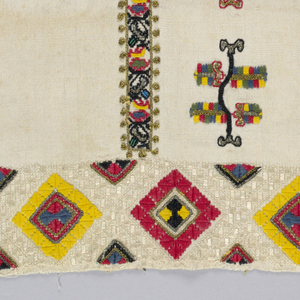 Panel For A Shirt Front Or Sleeve, early 19th century
