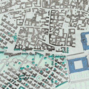 Drawing, Plan of Entire Project an, 1991