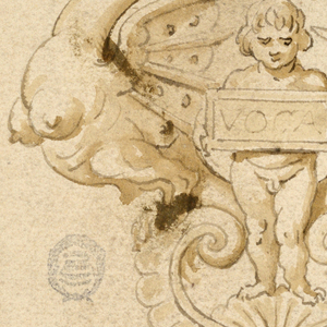 Drawing, Grotesque Ornament, 18th–19th century