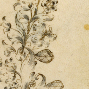 Drawing, Design for a Brooch, ca. 1750