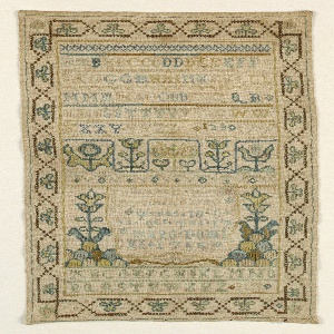 Sampler (USA), 1755