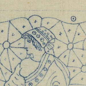 Pattern For Embroidery (possibly USA), early 20th century