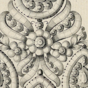 Drawing, Design for an Earring, late 19th century