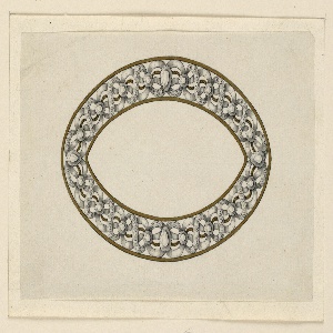 Drawing, Design for a Buckle, ca. 1790