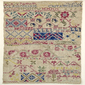 Sampler (Mexico), 1837