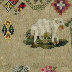 Sampler (United States or England), late 19th century