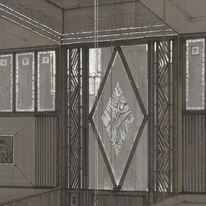 Drawing, Design for Store Facade in the Art Deco Style, ca. 1925