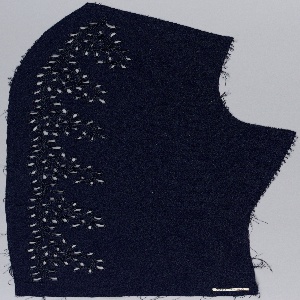 Couture Embroidery Sample (USA), early 20th century