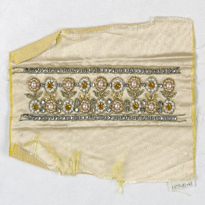 Couture Embroidery Sample (USA), 1930s
