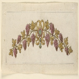 Drawing, Design for a Coronet, 1850–60