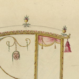 Drawing, Project for a Sedan Chair, ca. 1775