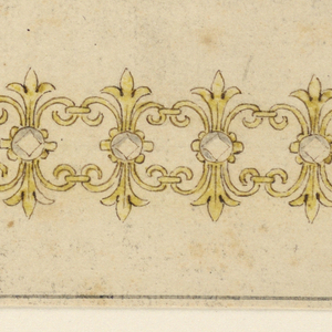 Drawing, Design for a bracelet, 1820–30