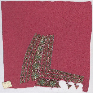 Couture Embroidery Sample (USA), 1930s