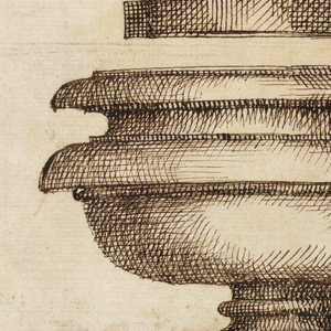 Drawing, Two vases, 1650–1700