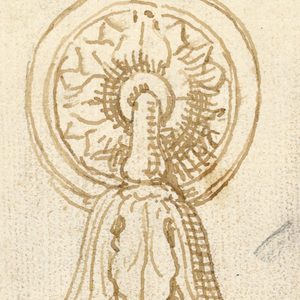Drawing, Bellflower Ornament, 1815–1823