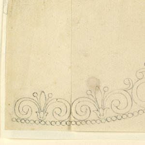Drawing, Design for diadem, 1815–20