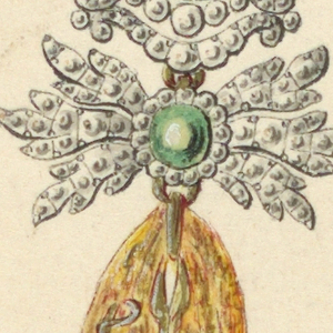Drawing, Design for a badge, 1820