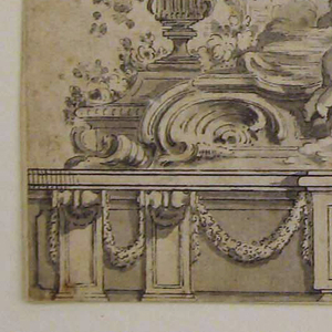 Drawing, Design for a Frontispiece, ca. 1749