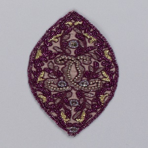 Couture Embroidery Sample (USA), 1930s