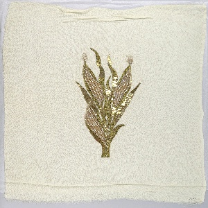 Couture Embroidery Sample (USA), early 20th century