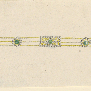 Drawing, Necklace, 1800–1825