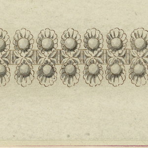 Drawing, Design for a bracelet, 1800–1825