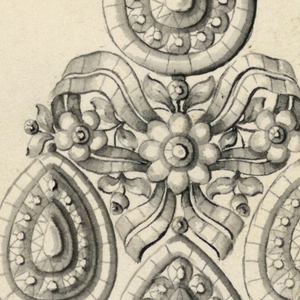 Drawing, Design for an Earring, late 18th century