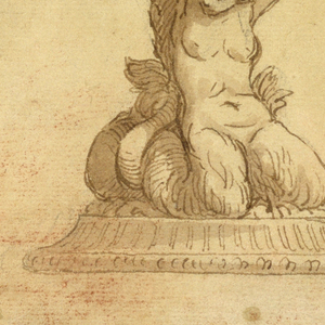 Drawing, Design for a Footed Bowl, 19th century